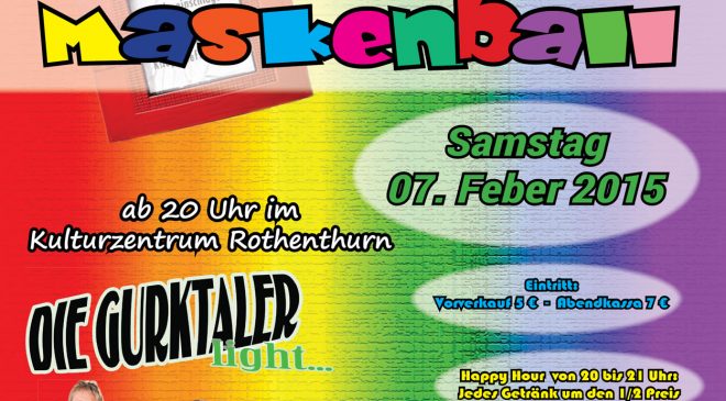 Flyer A4 Maskenball2015 web