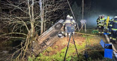 Verkehrsunfall auf der L32 Stockenboier Straße